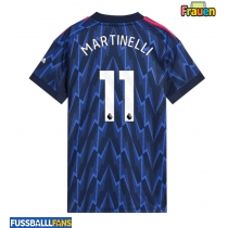 Arsenal Gabriel Martinelli #11 Auswärtstrikot Frauen 2025-26 Kurzarm